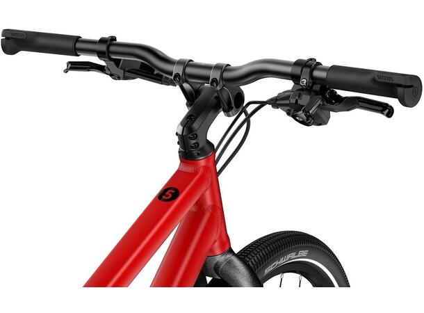 Woom 5 Explore Barnesykkel 24" Red Lett og komfortabel sykkel 125-145cm 