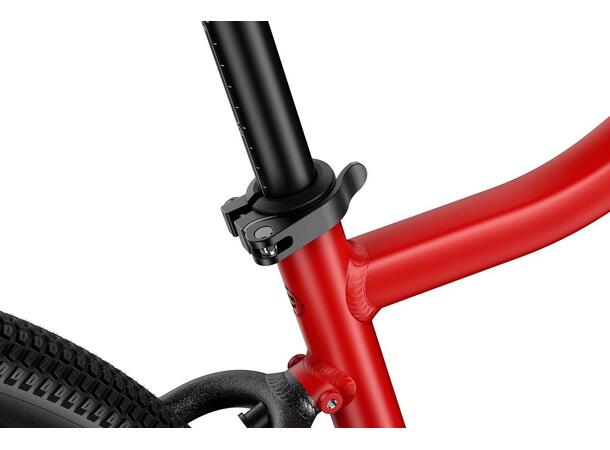 Woom 5 Explore Barnesykkel 24" Red Lett og komfortabel sykkel 125-145cm 