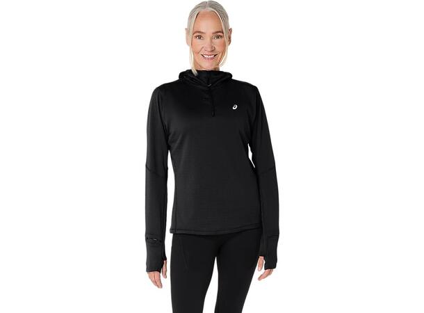 Asics W Trøye LS Road Winter M Varm og pustende løpehoodie - PB 