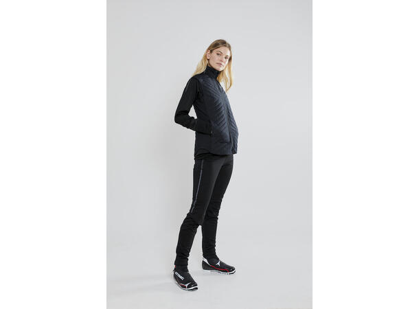 Craft Dame Tights ADV Nordic Training M Vindtett tights for kalde dager-Black 