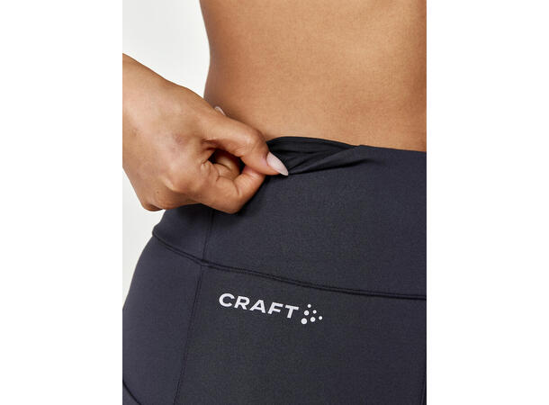 Craft W Short Tights Adv Essence 2 XS Funksjonell og kort treningstights - Bl 