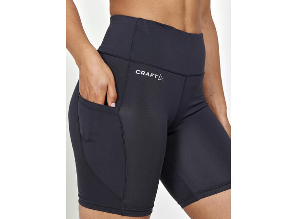 Craft W Short Tights Adv Essence 2 XS Funksjonell og kort treningstights - Bl 