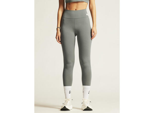 Craft W Tights 7/8 Collective XS Treningstights med tidløst design - Leaf 