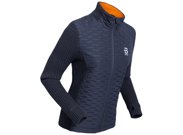 Dæhlie Dame Jakke Full Zip Comfy M Perfekt før og etter trening - Navy 