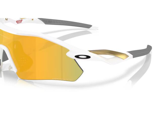 Oakley Radar Plate Prizm 24k Polarized Polished White - prizm 24k 