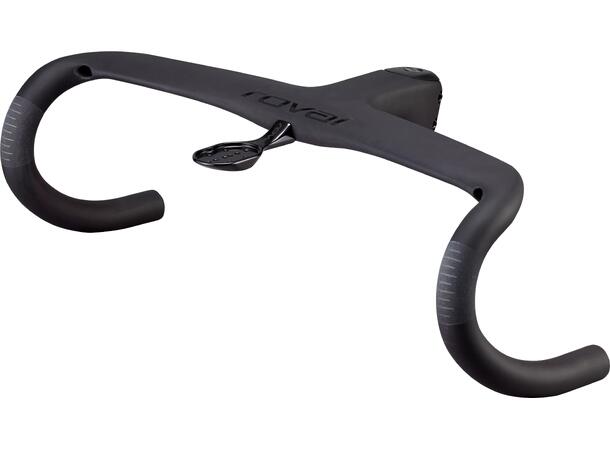 Roval Rapide Cockpit Sykkelstyre Carb/Blk 31.8 x 400/90mm 