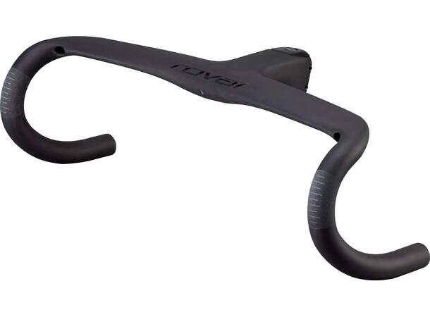 Roval Rapide Cockpit Sykkelstyre Carb/Blk 31.8 x 400/90mm 