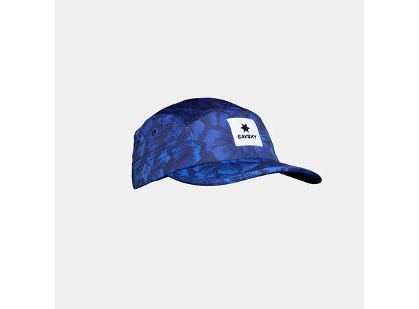 SAYSKY Caps Combat Flower OS Lett og stilig løpecaps - Blue 
