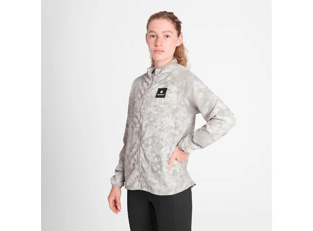 SAYSKY Dame Jakke Pace Camo M Lett løpejakke med vindbeskyttel - SA 