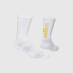 SAYSKY Sokker Statement Combat No Miracles - L&#248;pesokker med stil - Yel