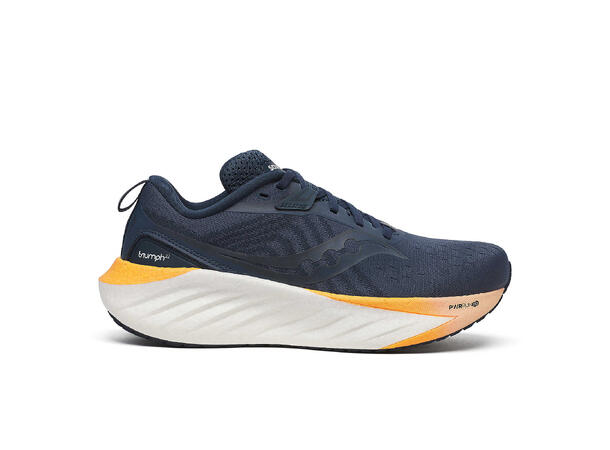 Saucony Løpesko W Triumph 22 40,5 Behagelig fulldempet løpesko - DUSK/PEEL 