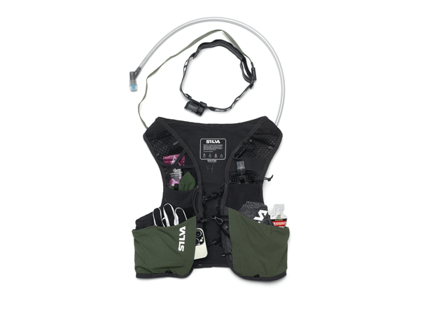 Silva Vest Strive 5 Green XS Løpevest for langturer og konkurranser 