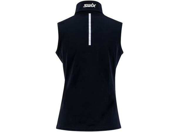 Swix Dame Vest Focus Warm S Allsidig vest for kalde treningsdager 