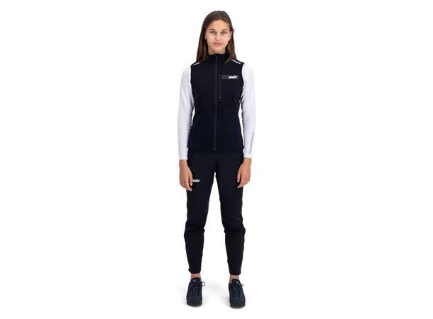 Swix Dame Vest Focus Warm S Allsidig vest for kalde treningsdager 