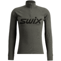 Swix Herre RaceX Merino Half Zip LS S RaceX som holder deg varm i kulda, Ol