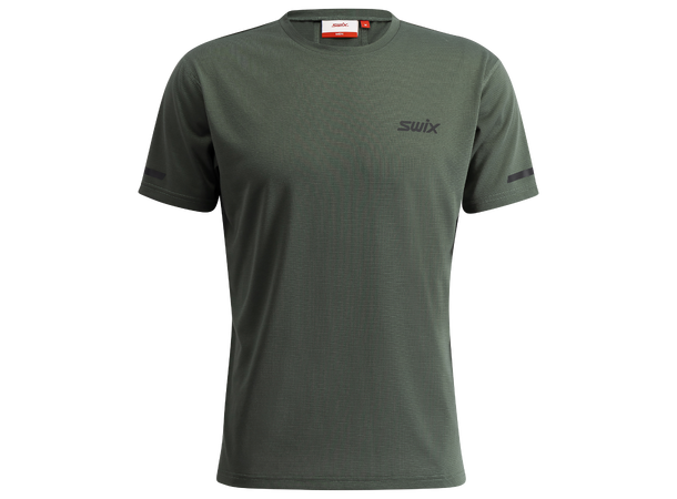Swix Herre Trøye Pace SS M Teknisk t-skjorte til løping - Pine 