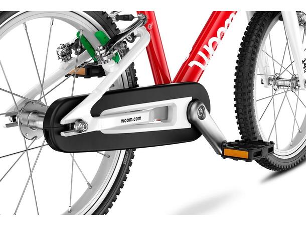 Woom 2 Go Barnesykkel 14" Red Perfekt første sykkel til barn 95-110cm 