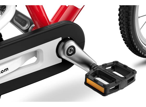 Woom 2 Go Barnesykkel 14" Red Perfekt første sykkel til barn 95-110cm 