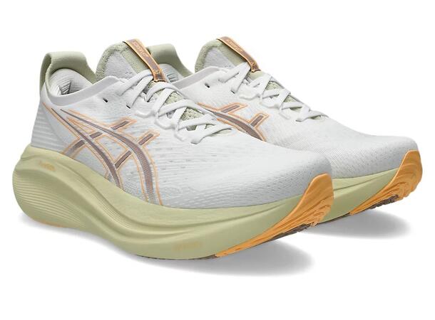 Asics Herre Løpesko Gel-Nimbus 27 43,5 Komfortabel og stilig løpesko Wh/Fw 