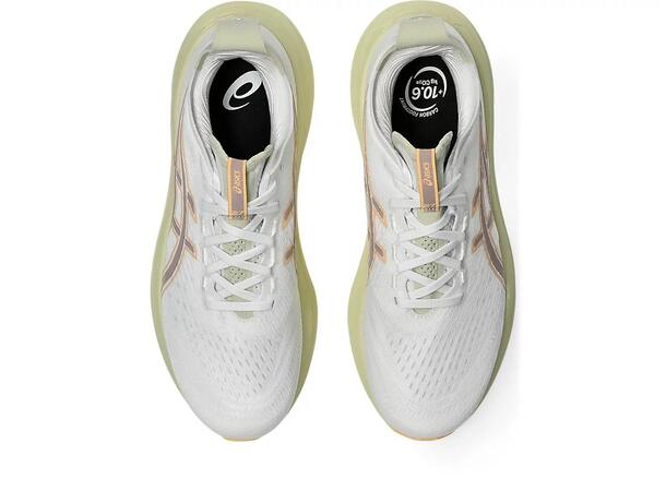 Asics Herre Løpesko Gel-Nimbus 27 43,5 Komfortabel og stilig løpesko Wh/Fw 