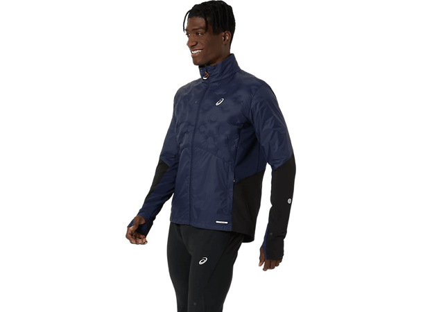 Asics Herre Road Winter Jakke S Hold varmen og fortsett å løpe -midnight 
