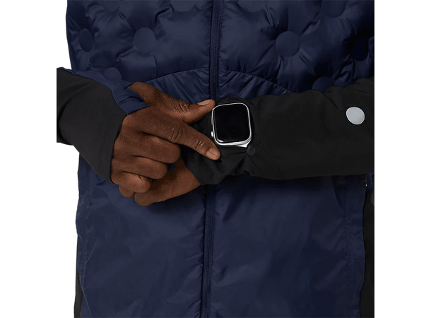 Asics Herre Road Winter Jakke S Hold varmen og fortsett å løpe -midnight 