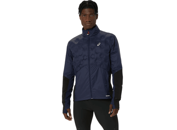 Asics Herre Road Winter Jakke S Hold varmen og fortsett å løpe -midnight 