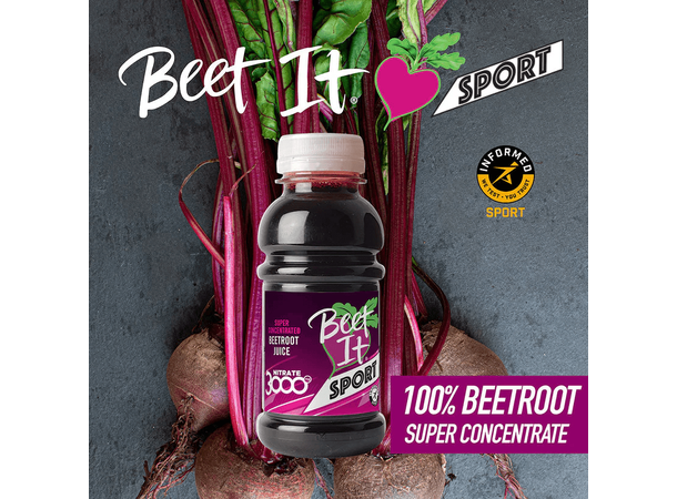Beet It Sport Nitrate 3000 Konsentrat Høykonsentrert naturlirødbetjuice 3000mg 