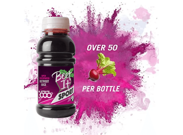 Beet It Sport Nitrate 3000 Konsentrat Høykonsentrert naturlirødbetjuice 3000mg 