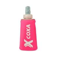 Coxa Soft Flask 150 ML m/velcro Softflask med borelås - Pink