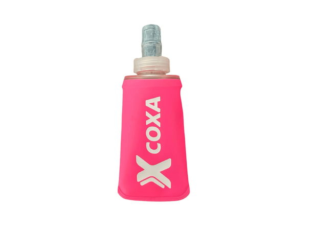Coxa Soft Flask 150 ML m/velcro Softflask med borelås - Pink 