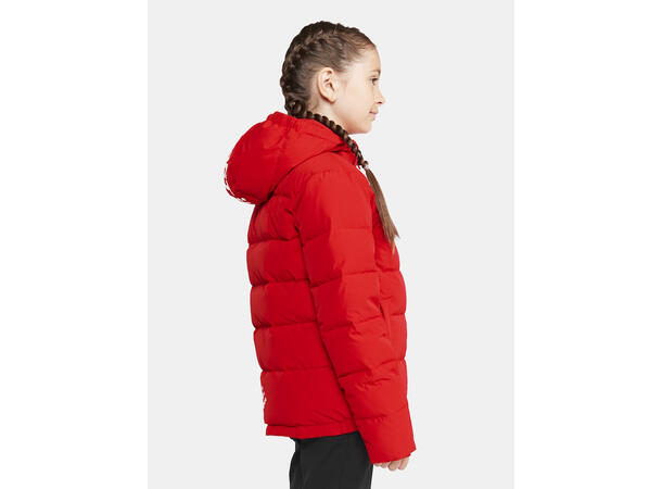 Craft Jr Jakke Nor Evolve Down 158/164 God og varm dunjakke-BrightRed 