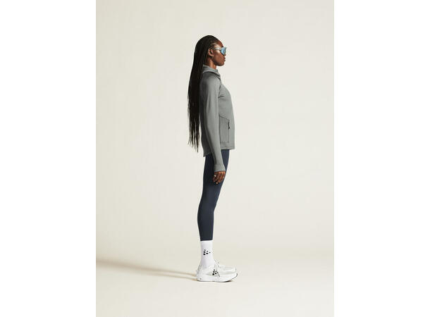 Craft W Adv Explore Power Fleece XS Fleecejakke med svært god varme - Leaf 