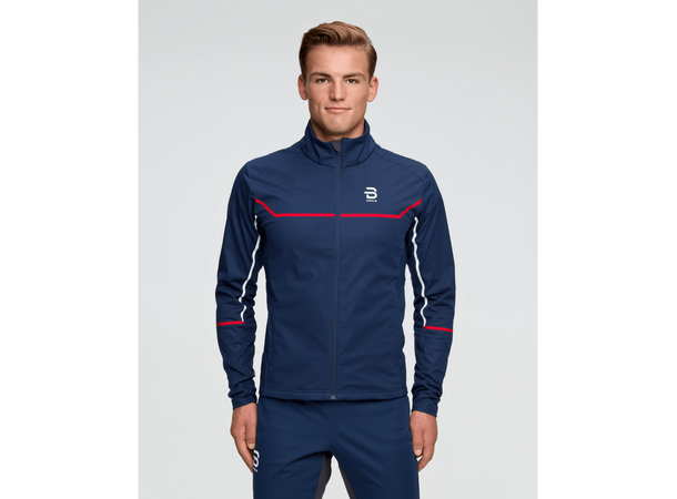 Dæhlie Herre Jakke Pace L Jakke for intens langrennstrening - Navy 