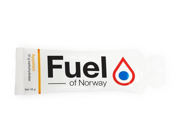 Fuel of Norway EnergiGel Appelsin 55g Lettflytende energi gel med Appelsinsmak 