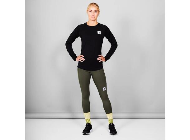 SAYSKY Dame Trøye Merino 165 LS M Perfekt baselayer i ren merino - Black 