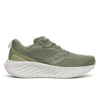 Saucony Løpesko M Triumph 22 42 Behagelig fulldempet løpesko - Olivine