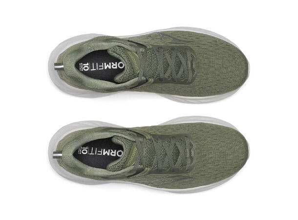 Saucony Løpesko M Triumph 22 42 Behagelig fulldempet løpesko - Olivine 