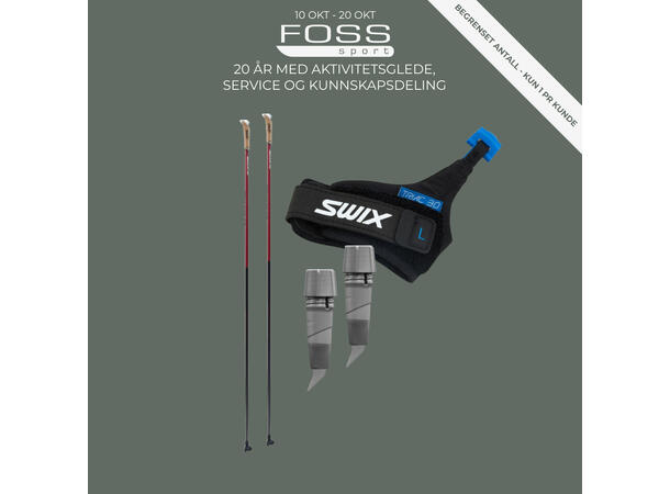 Swix Aero 4.0 Stavpakke FOSS Sport 20-årsjubileum 