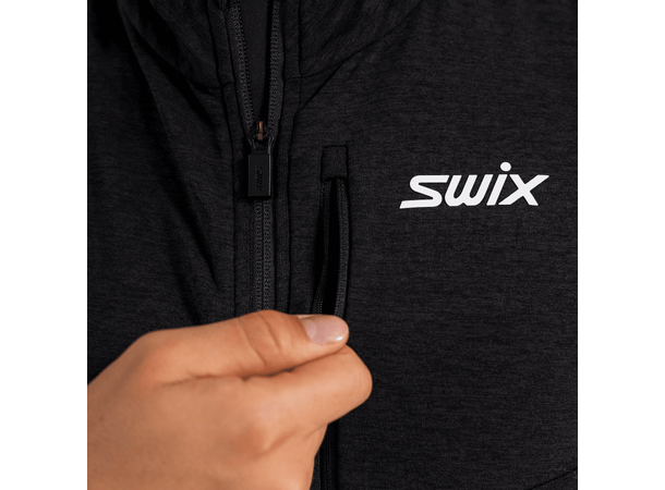 Swix Herre Dynamic Mid Vest S God og varm vest - Black 