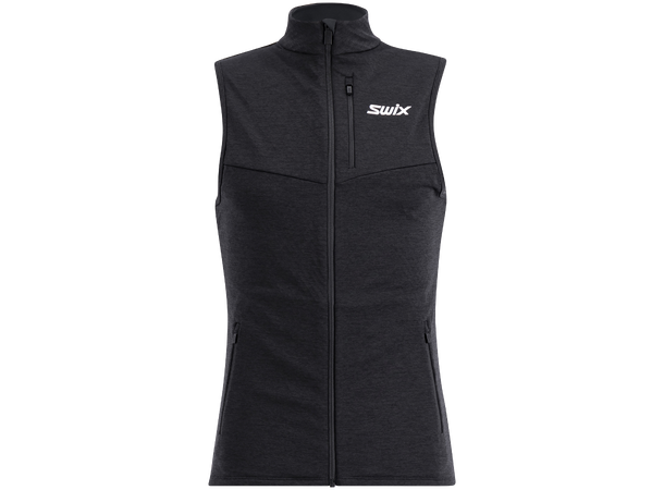 Swix Herre Dynamic Mid Vest S God og varm vest - Black 