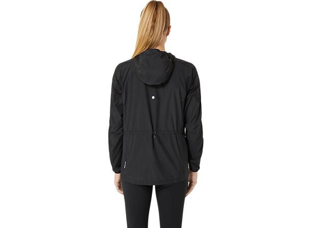 Asics Dame Jakke Road Packable M Reng- og vannavstøtende løpejakke - Bl 