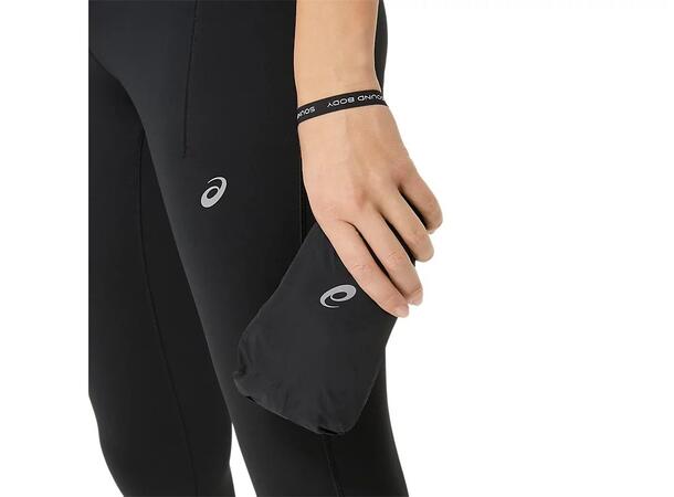 Asics Dame Jakke Road Packable M Reng- og vannavstøtende løpejakke - Bl 