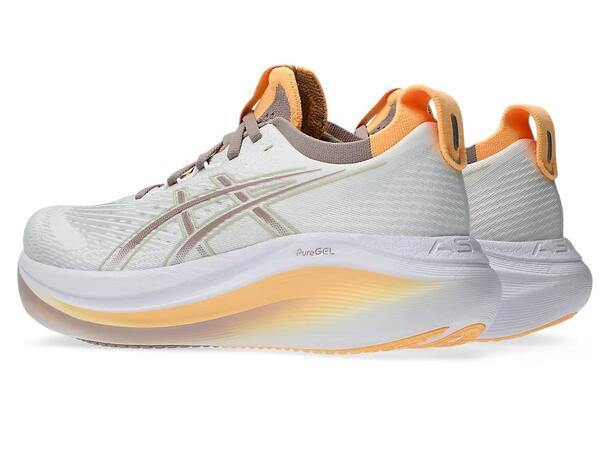 Asics Dame Løpesko Gel-Nimbus 27 38 Komfortabel og stilig løpesko - Wh/Fa 