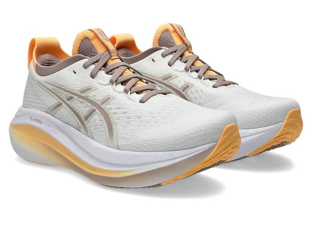 Asics Dame Løpesko Gel-Nimbus 27 38 Komfortabel og stilig løpesko - Wh/Fa 