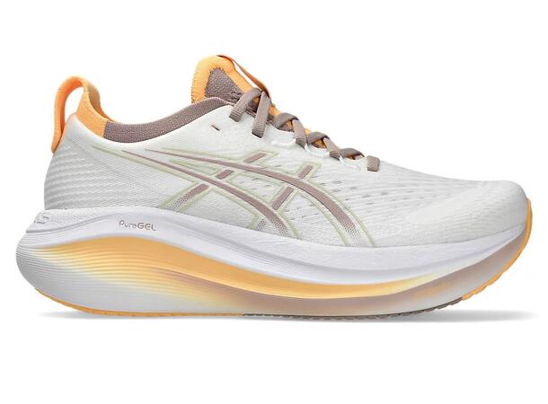 Asics Dame Løpesko Gel-Nimbus 27 38 Komfortabel og stilig løpesko - Wh/Fa 