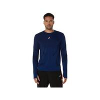 Asics M Trøye Road Seamless LS M Sømløs lett og luftig løpetrøye - MidN