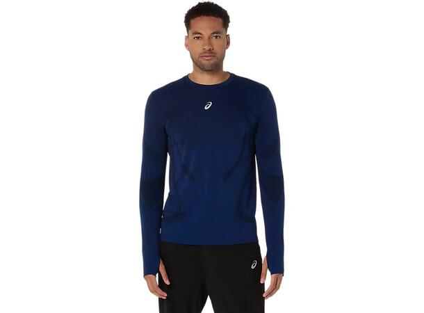 Asics M Trøye Road Seamless LS M Sømløs lett og luftig løpetrøye - MidN 