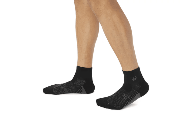 Asics Performance Run Sock Quarter 39-42 Teknisk løpesokk, sort 