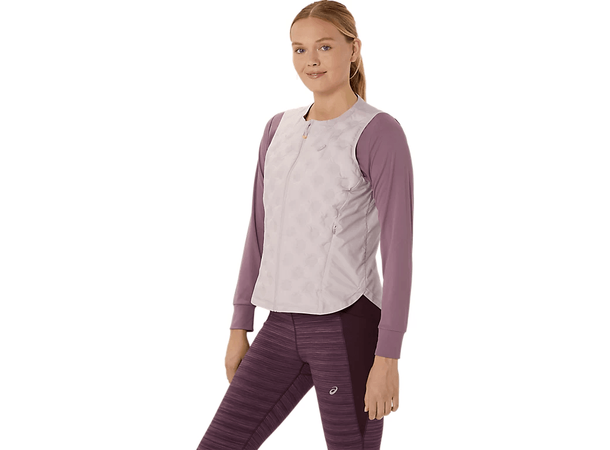Asics W Nagino Run Padded Vest M Perfekt beskyttelse mot vær og vind-WaRo 